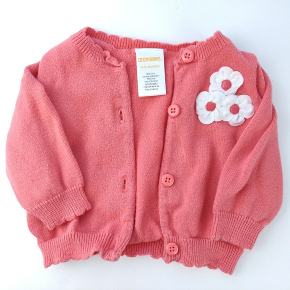 Gymboree baby girl cardigan bodysuit set a22 - Picture 5 of 8